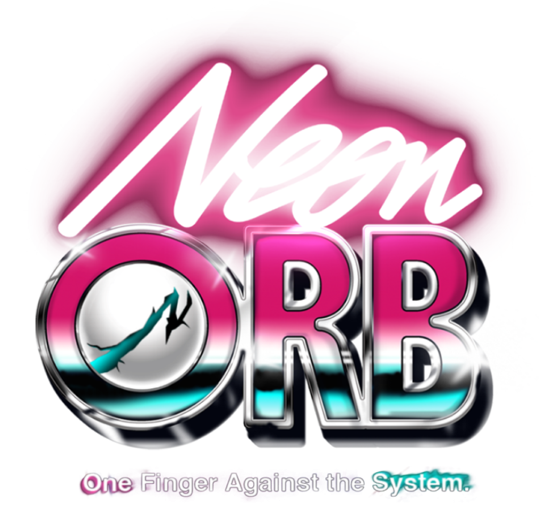 Neon Orb - High Intensity Arcade Game Logo